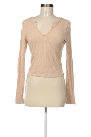 Damen Shirt NA-KD, Größe M, Farbe Beige, Preis 4,49 €