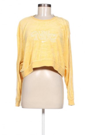 Дамска блуза Nike, Размер M, Цвят Жълт, Цена 17,00 лв.