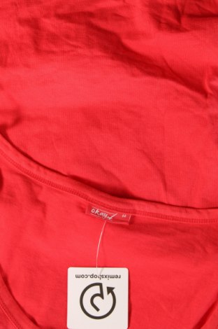 Damen Shirt Okay, Größe XL, Farbe Rot, Preis € 4,99