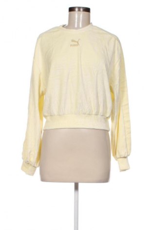 Γυναικεία μπλούζα PUMA, Μέγεθος M, Χρώμα Κίτρινο, Τιμή 8,41 €