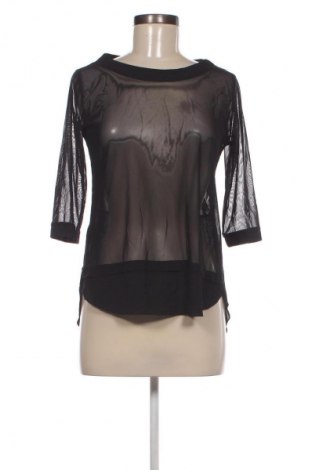 Γυναικεία μπλούζα Piazza Italia, Μέγεθος M, Χρώμα Μαύρο, Τιμή 3,17 €