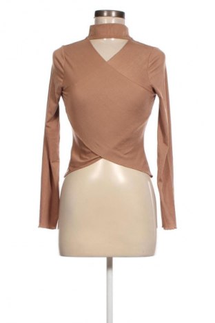 Γυναικεία μπλούζα SHEIN, Μέγεθος S, Χρώμα  Μπέζ, Τιμή 3,64 €