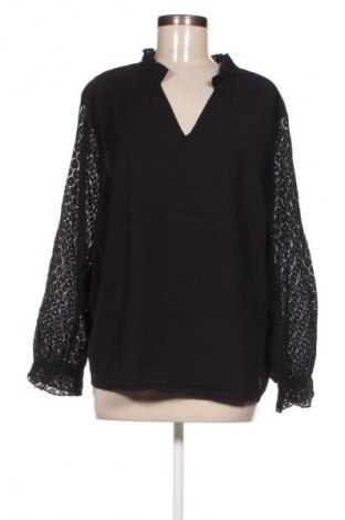Дамска блуза SHEIN, Размер 4XL, Цвят Черен, Цена 6,65 лв.