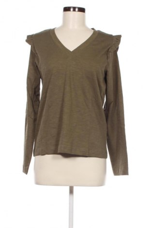 Дамска блуза Selected Femme, Размер XS, Цвят Зелен, Цена 37,20 лв.