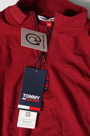 Дамска блуза Tommy Jeans, Размер M, Цвят Червен, Цена 85,99 лв.