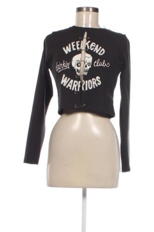 Γυναικεία μπλούζα Top Girl, Μέγεθος L, Χρώμα Μαύρο, Τιμή 7,29 €