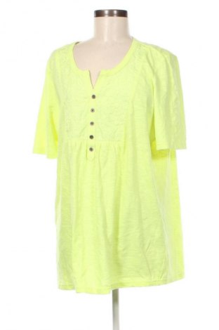 Damen Shirt Ulla Popken, Größe XXL, Farbe Gelb, Preis 13,01 €