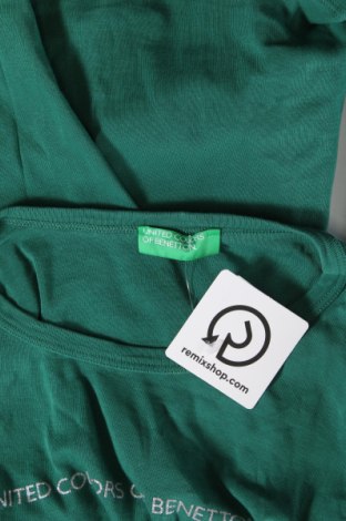 Γυναικεία μπλούζα United Colors Of Benetton, Μέγεθος XS, Χρώμα Πράσινο, Τιμή 17,00 €