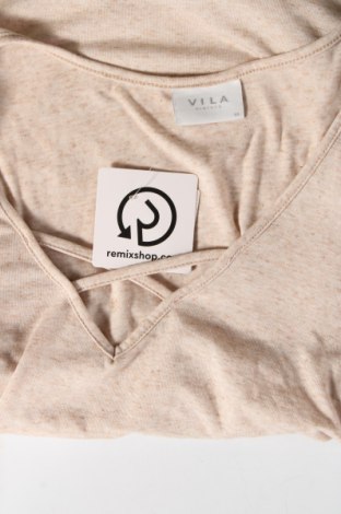 Damen Shirt VILA, Größe XS, Farbe Beige, Preis € 3,99