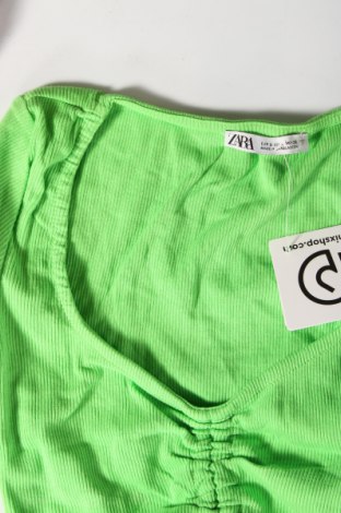 Damen Shirt Zara, Größe S, Farbe Grün, Preis 3,29 €