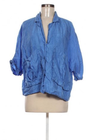 Damen Shirt Zara, Größe L, Farbe Blau, Preis 5,99 €