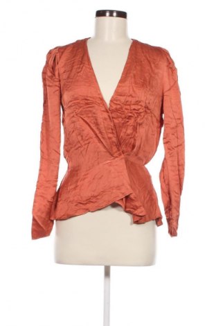 Bluză de femei Zara, Mărime S, Culoare Portocaliu, Preț 16,88 Lei