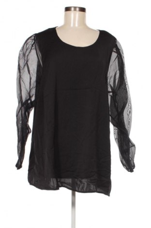 Дамска блуза Zizzi, Размер XXL, Цвят Черен, Цена 15,60 лв.