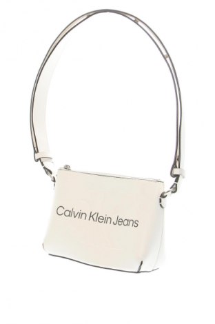 Γυναικεία τσάντα Calvin Klein Jeans, Χρώμα Εκρού, Τιμή 47,99 €