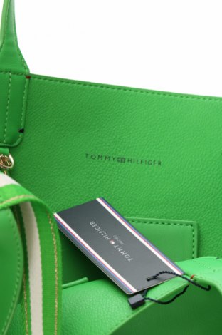 Geantă de femei Tommy Hilfiger, Culoare Verde, Preț 927,99 Lei