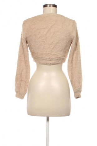 Damen Strickjacke Bershka, Größe M, Farbe Beige, Preis 20,18 €