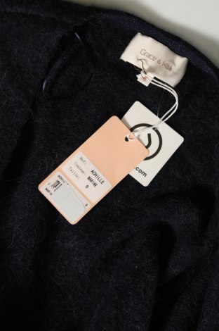 Cardigan de damă Grace & Mila, Mărime S, Culoare Albastru, Preț 107,99 Lei