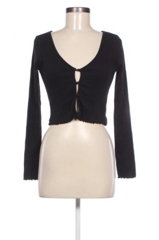 Cardigan de damă H&M, Mărime S, Culoare Negru, Preț 38,49 Lei