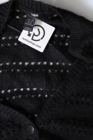 Cardigan de damă H&M, Mărime M, Culoare Negru, Preț 33,99 Lei