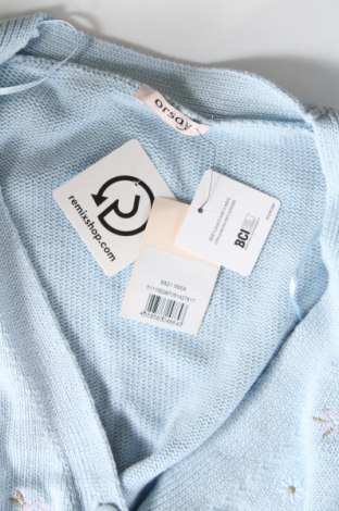 Damen Strickjacke Orsay, Größe L, Farbe Blau, Preis € 9,99