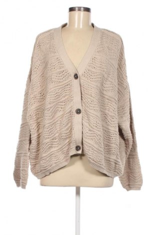 Damen Strickjacke Page One, Größe 3XL, Farbe Beige, Preis 8,29 €