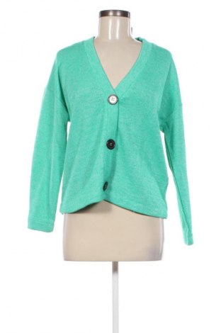 Damen Strickjacke Pieces, Größe M, Farbe Grün, Preis 2,99 €