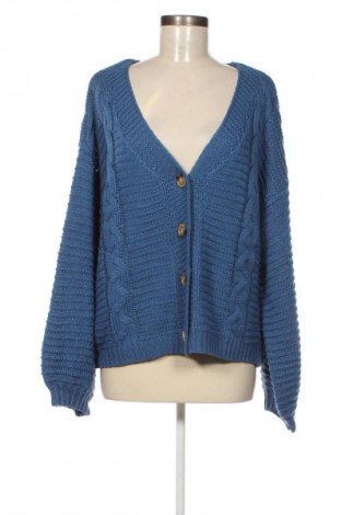 Cardigan de damă SHEIN, Mărime L, Culoare Albastru, Preț 44,99 Lei