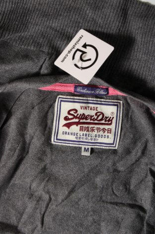 Γυναικεία ζακέτα Superdry, Μέγεθος M, Χρώμα Γκρί, Τιμή 10,99 €