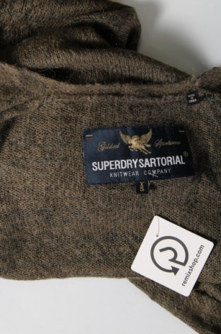 Дамска жилетка Superdry, Размер S, Цвят Зелен, Цена 16,99 лв.