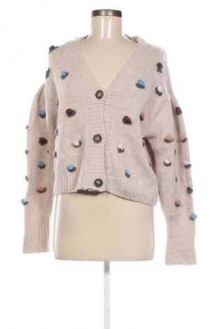 Damen Strickjacke Zara, Größe M, Farbe Beige, Preis 9,40 €