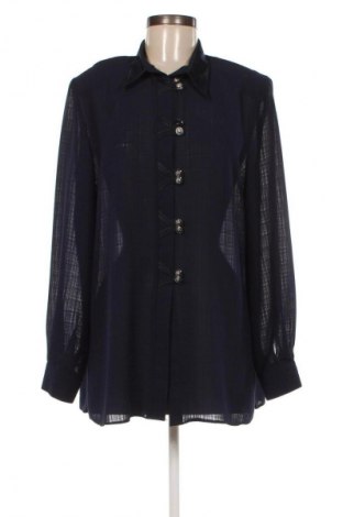 Γυναικείο πουκάμισο, Μέγεθος XL, Χρώμα Μπλέ, Τιμή 6,52 €