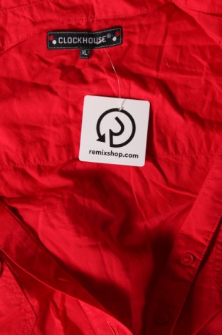 Damenbluse Clockhouse, Größe XL, Farbe Rot, Preis € 4,99