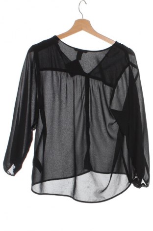 Cămașă de femei H&M, Mărime XS, Culoare Negru, Preț 19,99 Lei