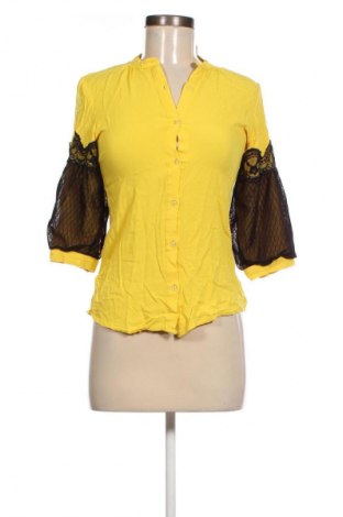 Γυναικείο πουκάμισο Jennyfer, Μέγεθος M, Χρώμα Κίτρινο, Τιμή 6,91 €
