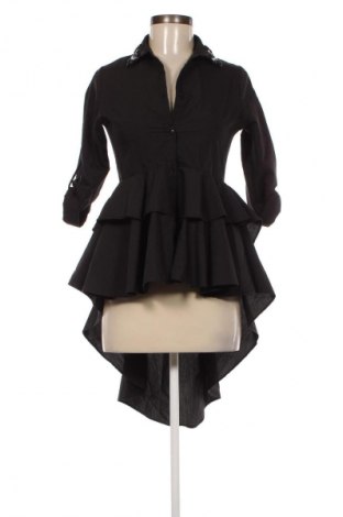 Γυναικείο πουκάμισο Jennyfer, Μέγεθος S, Χρώμα Μαύρο, Τιμή 12,79 €
