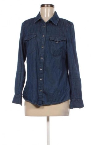 Γυναικείο πουκάμισο Laura Torelli, Μέγεθος M, Χρώμα Μπλέ, Τιμή 7,41 €
