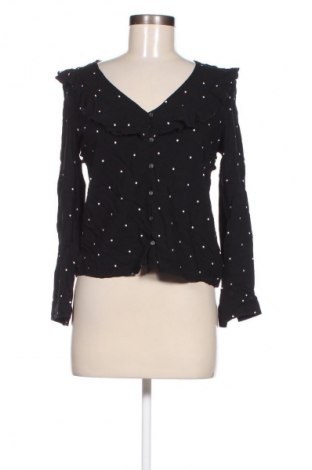 Γυναικείο πουκάμισο Mango, Μέγεθος S, Χρώμα Μαύρο, Τιμή 7,52 €