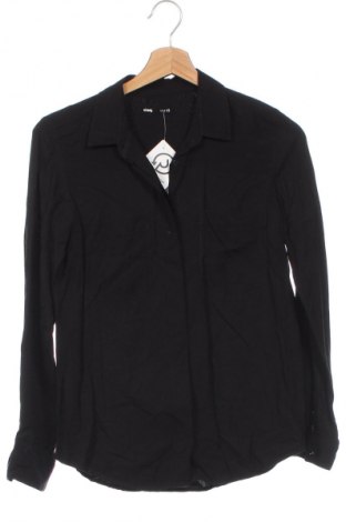 Дамска риза Sinsay, Размер XS, Цвят Черен, Цена 15,00 лв.