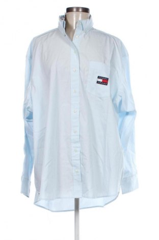 Dámska košeľa  Tommy Jeans, Veľkosť XS, Farba Modrá, Cena  56,14 €
