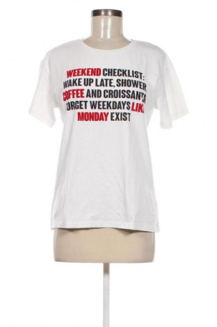 Damski T-shirt, Rozmiar S, Kolor Biały, Cena 22,99 zł