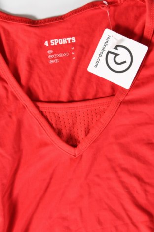 Damski T-shirt 4 Sports, Rozmiar M, Kolor Czerwony, Cena 15,99 zł