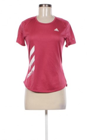 Дамска тениска Adidas, Размер S, Цвят Розов, Цена 16,21 лв.