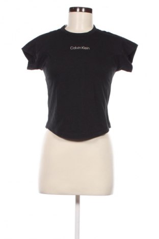 Damen T-Shirt Calvin Klein, Größe S, Farbe Schwarz, Preis 47,99 €