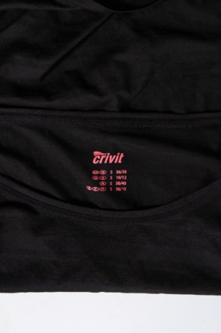 Tricou de femei Crivit, Mărime S, Culoare Negru, Preț 14,49 Lei