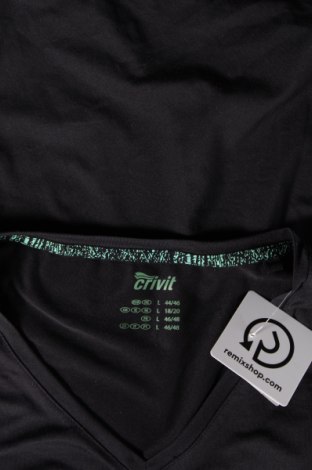 Damen T-Shirt Crivit, Größe L, Farbe Schwarz, Preis € 6,79