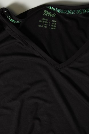 Tricou de femei Crivit, Mărime L, Culoare Negru, Preț 32,07 Lei