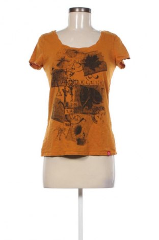 Damski T-shirt Edc By Esprit, Rozmiar M, Kolor Brązowy, Cena 96,09 zł