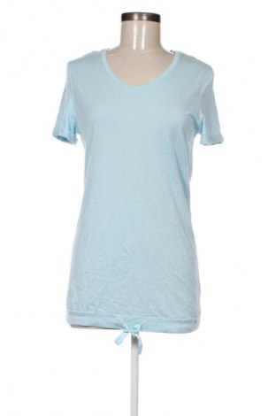 Γυναικείο t-shirt Schiesser, Μέγεθος L, Χρώμα Μπλέ, Τιμή 8,91 €