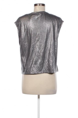 Damen T-Shirt Terranova, Größe M, Farbe Silber, Preis 5,12 €