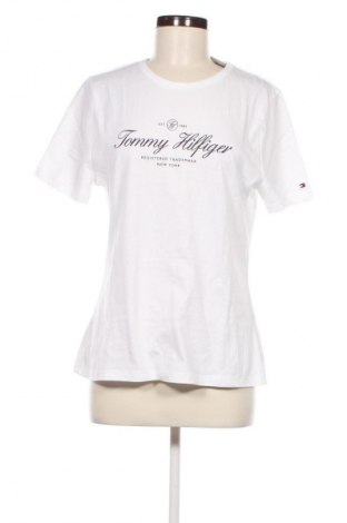 Γυναικείο t-shirt Tommy Hilfiger, Μέγεθος XL, Χρώμα Λευκό, Τιμή 50,99 €